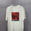 Archeopteryx co-branded jil sander2023 spring and summer new style new special craft three-dimensional design feel super good fabric 300g double yarn 32 weaving men and women same size SMLXL