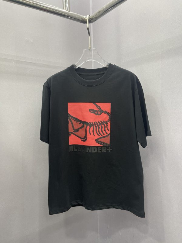 Archeopteryx co-branded jil sander2023 spring and summer new style new special craft three-dimensional design feel super good fabric 300g double yarn 32 weaving men and women same size SMLXL - Image 6