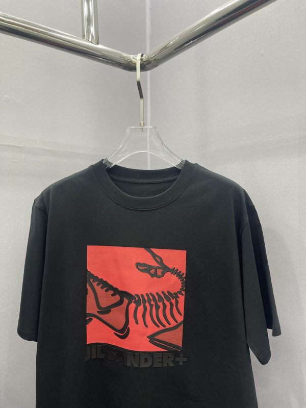 Archeopteryx co-branded jil sander2023 spring and summer new style new special craft three-dimensional design feel super good fabric 300g double yarn 32 weaving men and women same size SMLXL - Image 3
