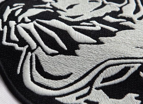 JIL Sander 23 spring and summer new products Twelve constellation series (Leo Leo) logo patch embroidery round neck short-sleeved T-shirt - Image 7