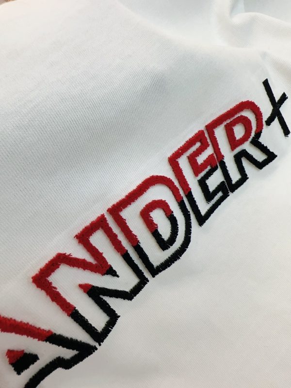 Jil Sander x Arcteryx* 23 years new toothbrush embroidered short sleeves, small embroidered logo on the back, same style for men and women, 230g pure cotton double yarn fabric, fashionable and versatile, comfortable and breathable - Image 3