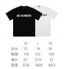 Arctertx/ Archeopteryx x JIL SANDER Joint Cooperation Reflective LOGO Casual Short Sleeves