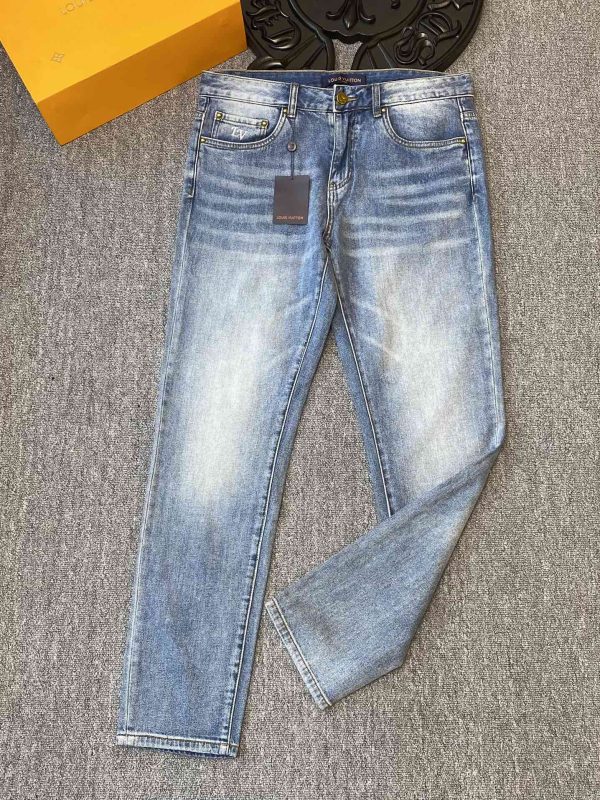 YSL-23 spring and summer original single men's fashion casual denim jeans, Hong Kong foreign company channel goods, high-end Japanese OEM products, heavy platinum quality products - Image 6