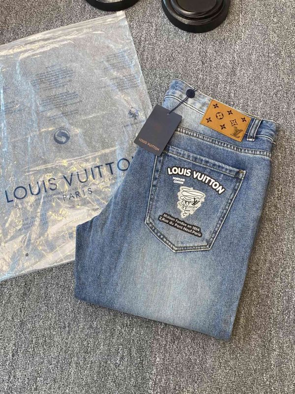 YSL-23 spring and summer original single men's fashion casual denim jeans, Hong Kong foreign company channel goods, high-end Japanese OEM products, heavy platinum quality products - Image 7