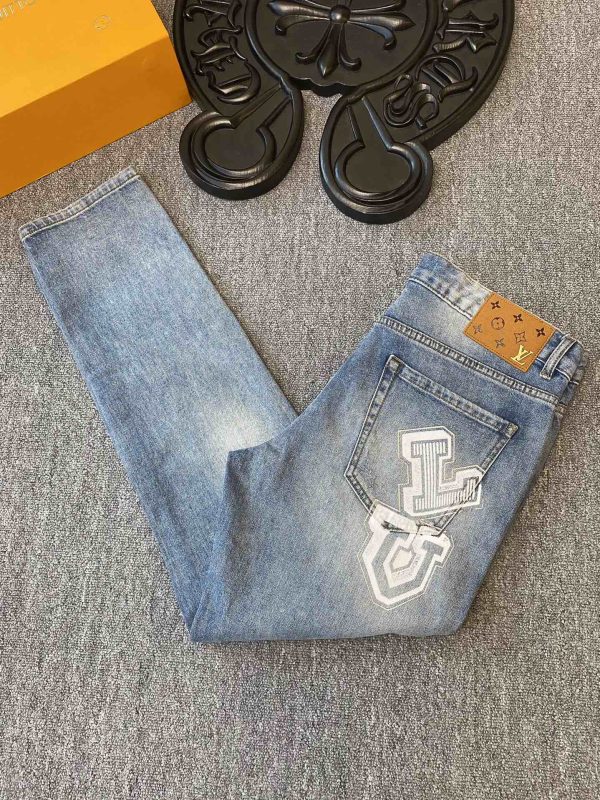YSL-23 spring and summer original single men's fashion casual denim jeans, Hong Kong foreign company channel goods, high-end Japanese OEM products, heavy platinum quality products - Image 8