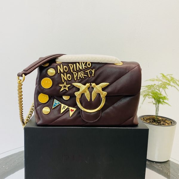Pinko-21 Pillow Bags-Badge Series B