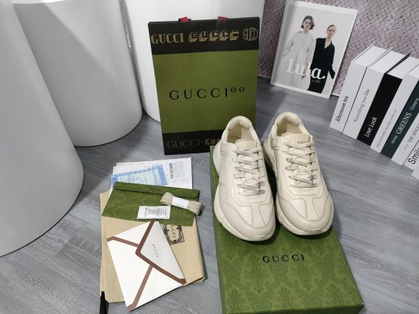 High version of Gucci dad shoes for couple G - Image 11