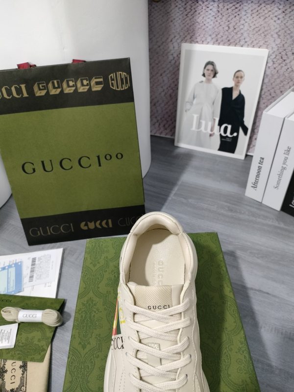 High version of Gucci dad shoes for couple H - Image 6