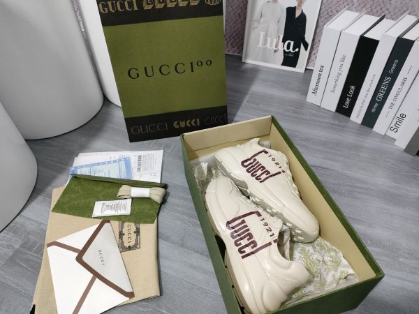 High version of Gucci dad shoes for couple GG - Image 4