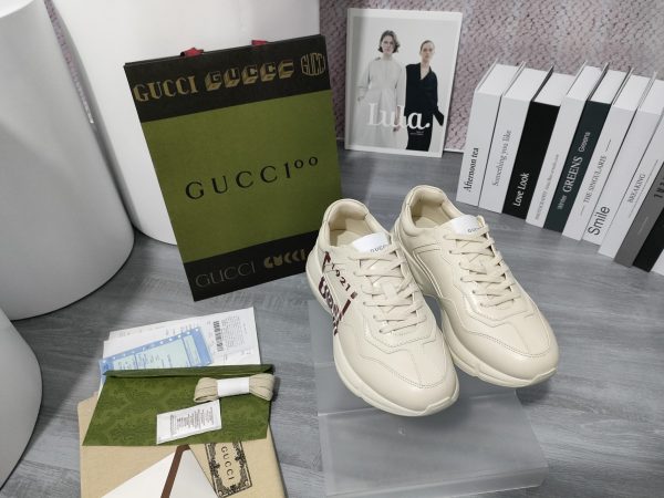 High version of Gucci dad shoes for couple GG - Image 10