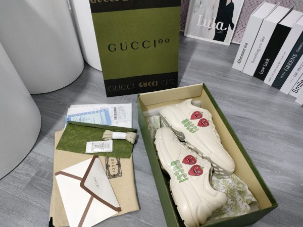 High version of Gucci dad shoes for couple GG4 - Image 4