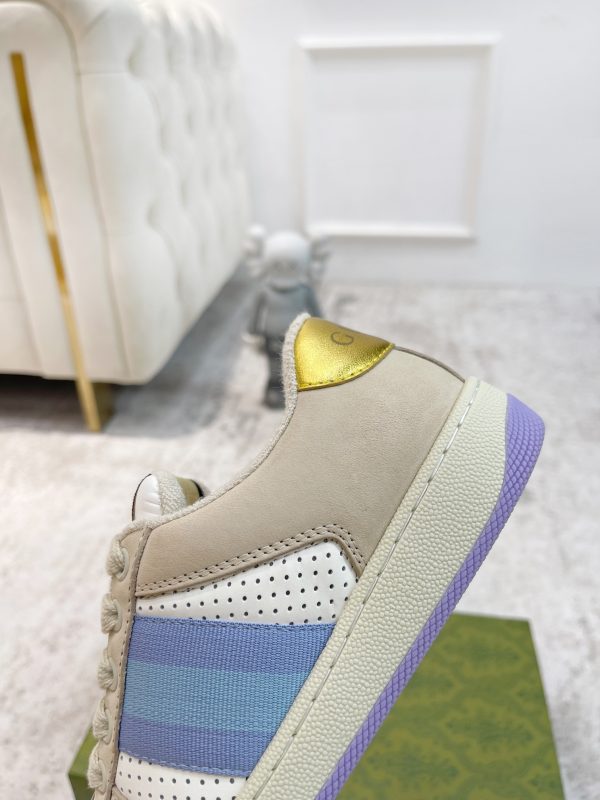 Newly upgraded Gucci dirty shoes for couples GG series distressed and casual - Image 8