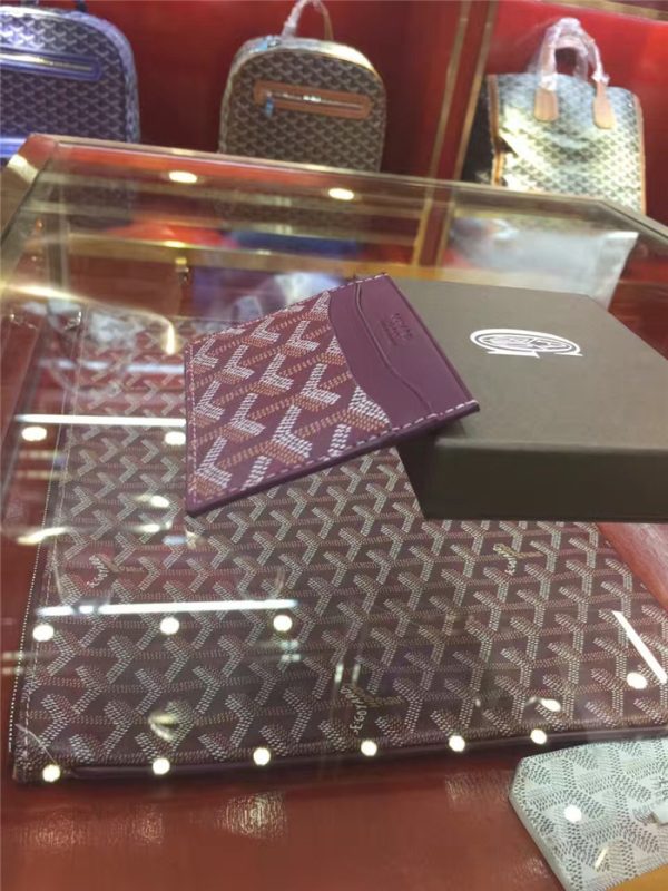Card Holder Burgundy - Image 4