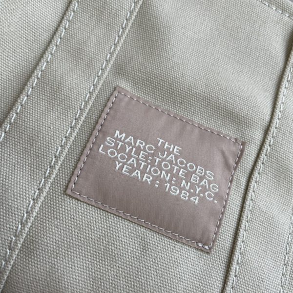 Marc Jacobs Canvas Shopping Bag New Style With Long Shoulder Strap Detachable Adjustable Fashion Simple Dust Bag B - Image 7