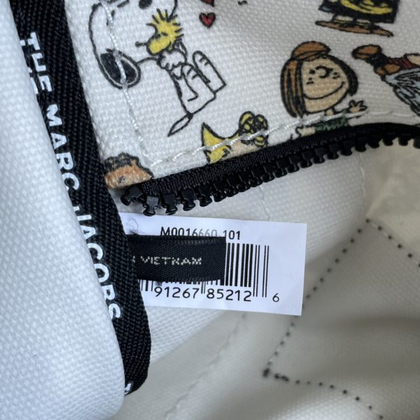 Marc Jacobs Canvas Shopping Bag New Style With Long Shoulder Strap Detachable Adjustable Fashion Simple Dust Bag E - Image 9