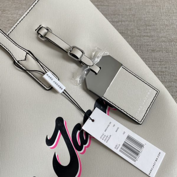 Marc Jacobs Vegetable Basket Saffiano Leather Handheld Shoulder Bag Dust Bag - Image 5