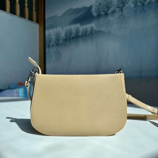 Marc Jacobs New Pure Original Half-Circle Messenger Bag Leather Shoulder Strap Adjustable Dust Bag C - Image 3