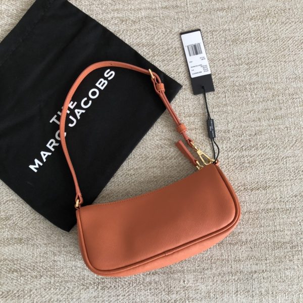 Marc Jacobs Crescent Bag Armpit Bag Shoulder Strap Adjustable Summer New Dust Bag Orange - Image 8