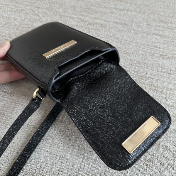 Marc Jacobs Mobile Phone Bag The Mj J Link Series Caviar Top Layer Cowhide Shoulder Strap Adjustable Length B - Image 8