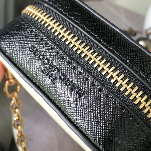 THE Marc Jacobs Vertical Phone Bag Saffiano Leather Model M0016765—136 - Image 5