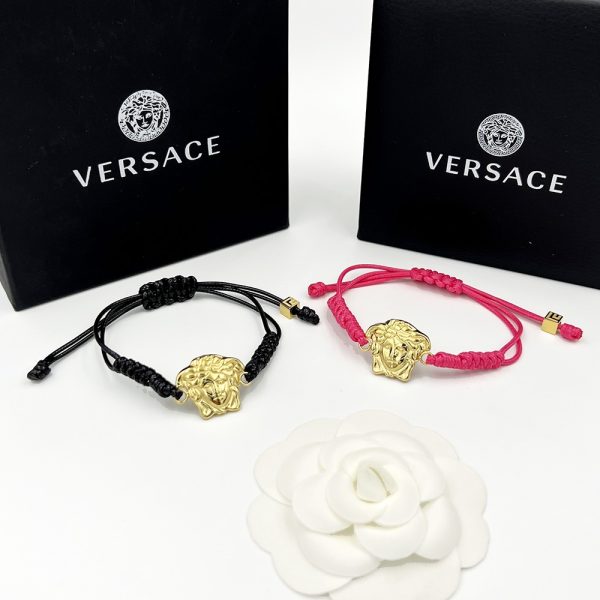 Versace Medusa Woven Bracelet - Image 3