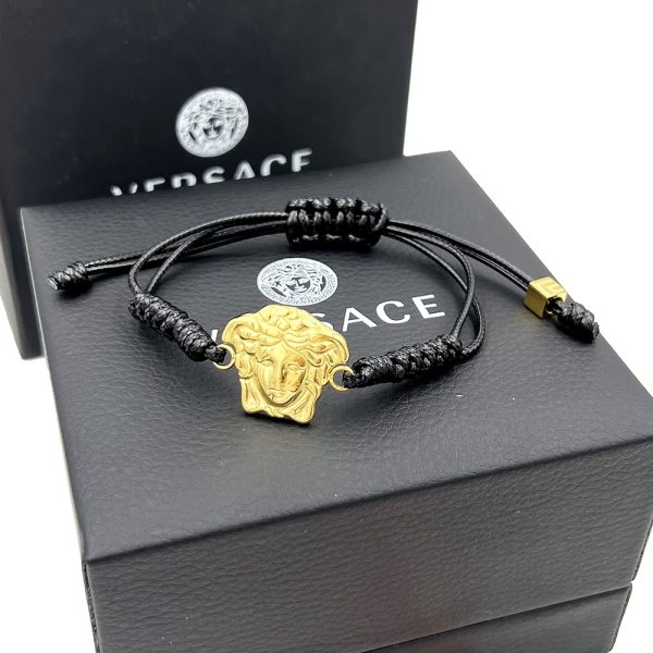 Versace Medusa Woven Bracelet - Image 4