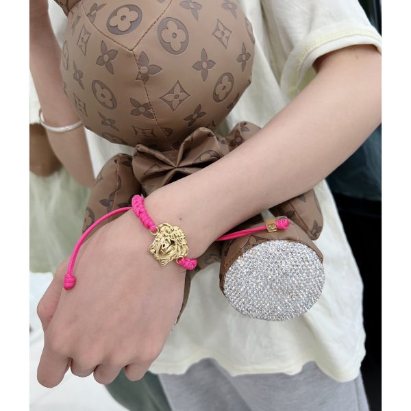Versace Medusa Woven Bracelet - Image 5