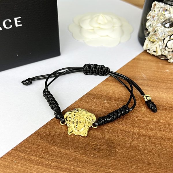 Versace Medusa Woven Bracelet - Image 6