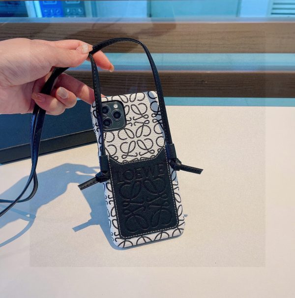 Loewe crossbody card holder mobile phone case