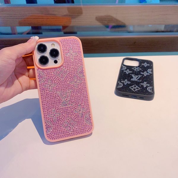 LV full diamond series mobile phone case bingbing lv mobile phone case
