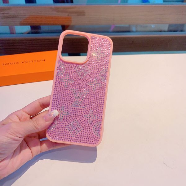 LV full diamond series mobile phone case bingbing lv mobile phone case - Image 9