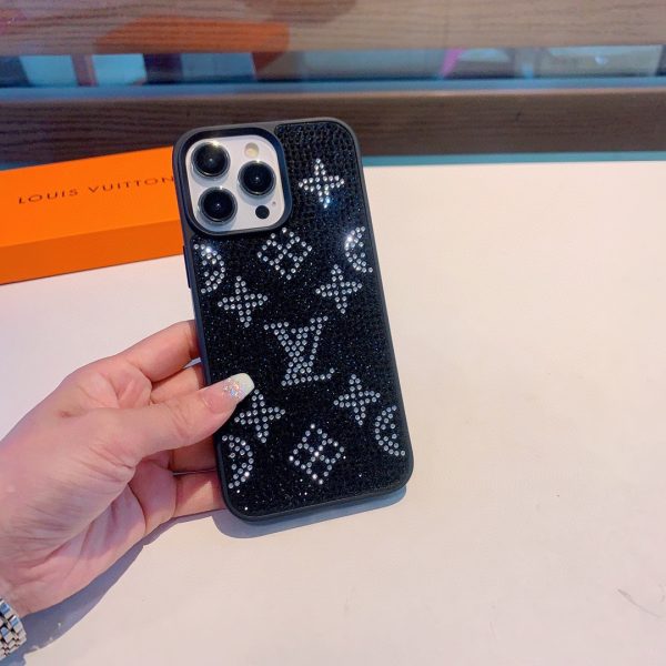 LV full diamond series mobile phone case bingbing lv mobile phone case
