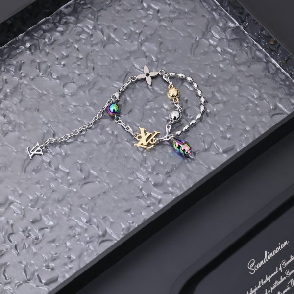 New LV/Louis Vuitton Shell Colorful Conch Multilayer Bracelet M1227A - Image 2