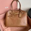 ?????? handbag stylish and fashionable Aventure briefcase brown 0010
